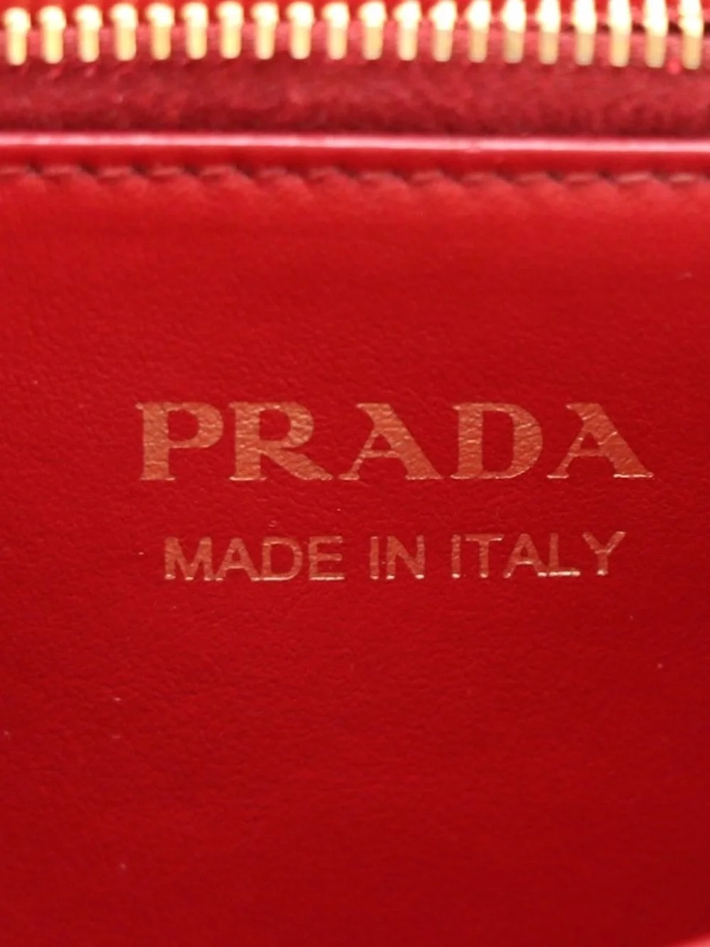 Prada Diagramme Quilted Leather Shoulder Bag in Red with Chain Strap Crossbody - Picture 10 of 16